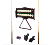 Комплект аксесуарів для гри на більярдних столах