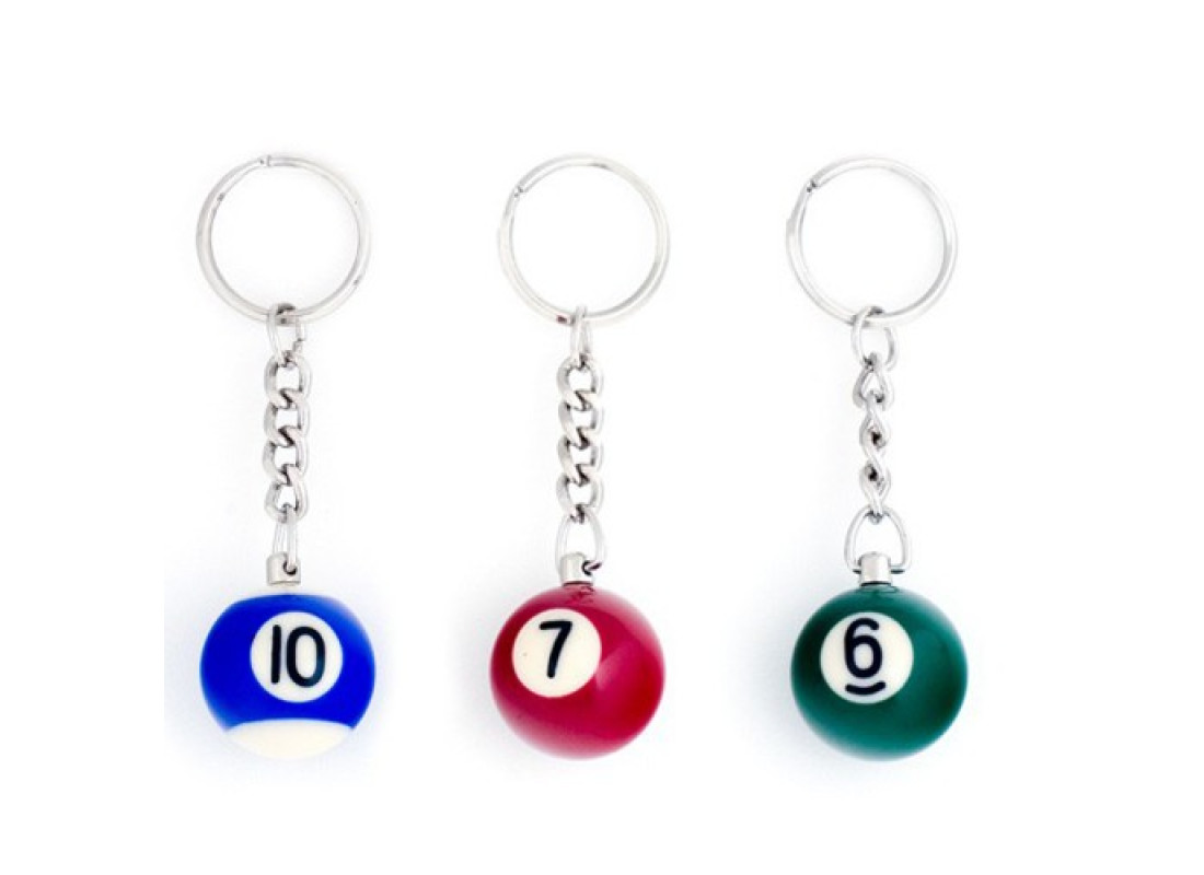 Брелок Більярдна куля пул Брелок Більярдна куля пул