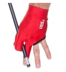 Рукавичка більярдна "IBS" червона