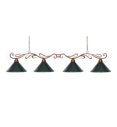 Світильник більярдний Антiк 4 плафона
