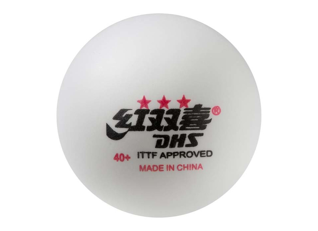 Кульки для настільного тенісу, білий,  6 шт.