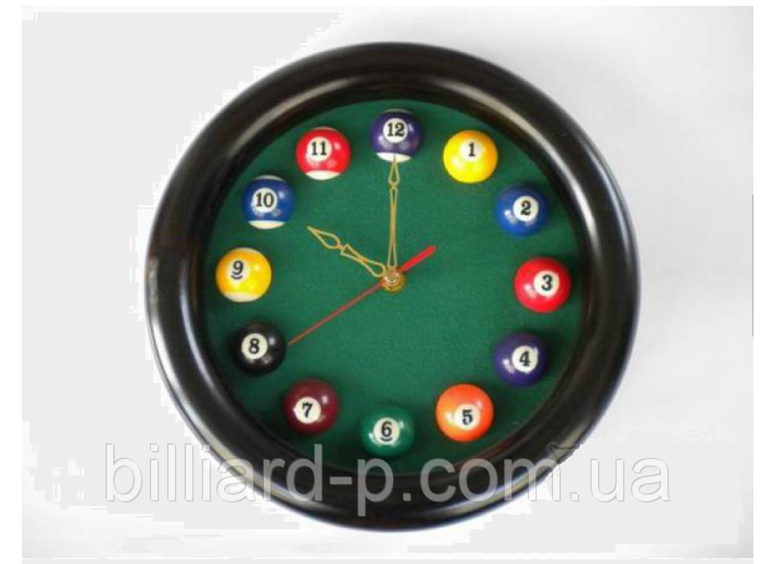 Бильярдные часы круглые