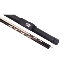 Більярдний кий для піраміди Класика 3+2 чорний граб, граб