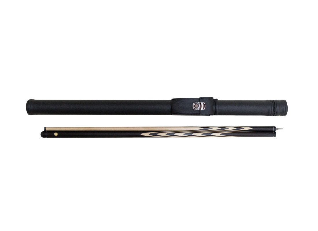 Більярдний кий для піраміди Класика 4+3 чорний граб, граб