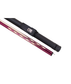 Більярдний кий для піраміди Класика 4+3 амарант, граб