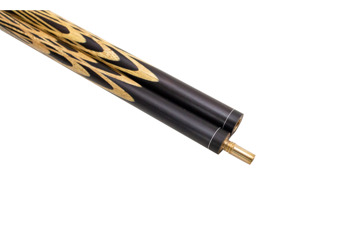 Більярдний кий для піраміди Тюльпан чорний граб, лимонник, граб