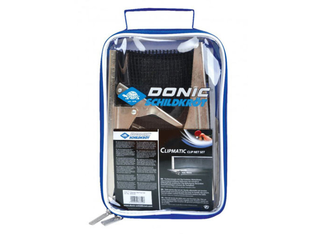 Сітка для настольного тенісу Donic Clipmatic, кріплення кліпса