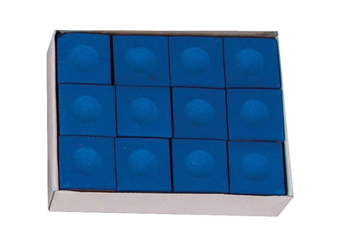 Більярдна крейда Pioneer Tournament Quality, синій, 12 шт.