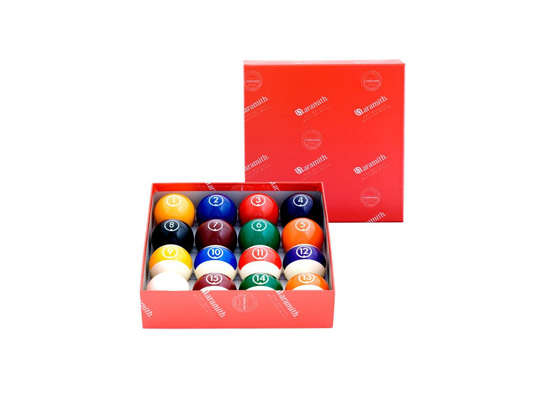 Набір більярдних куль для пулу Aramith Continental 57,2 мм