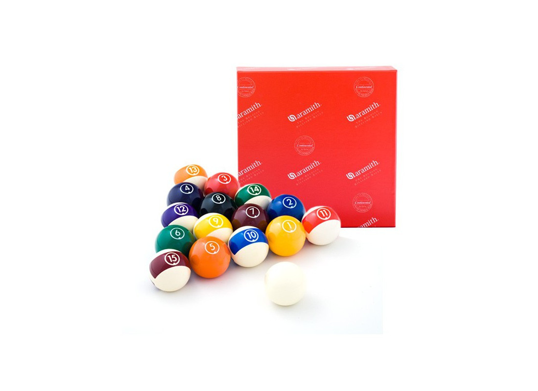 Набір більярдних куль для пулу Aramith Continental 57,2 мм