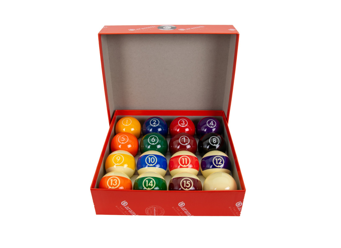 Набір більярдних куль для пулу Aramith Continental 57,2 мм