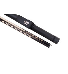 Бильярдный кий для пирамиды Классика 6+4 чёрный граб, граб