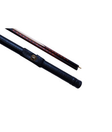 Більярдний кий для піраміди Преміум 12+8 чорний граб, падук, граб