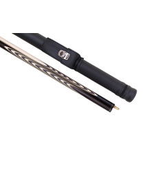 Більярдний кий для піраміди Класика 9+8 чорний граб, граб